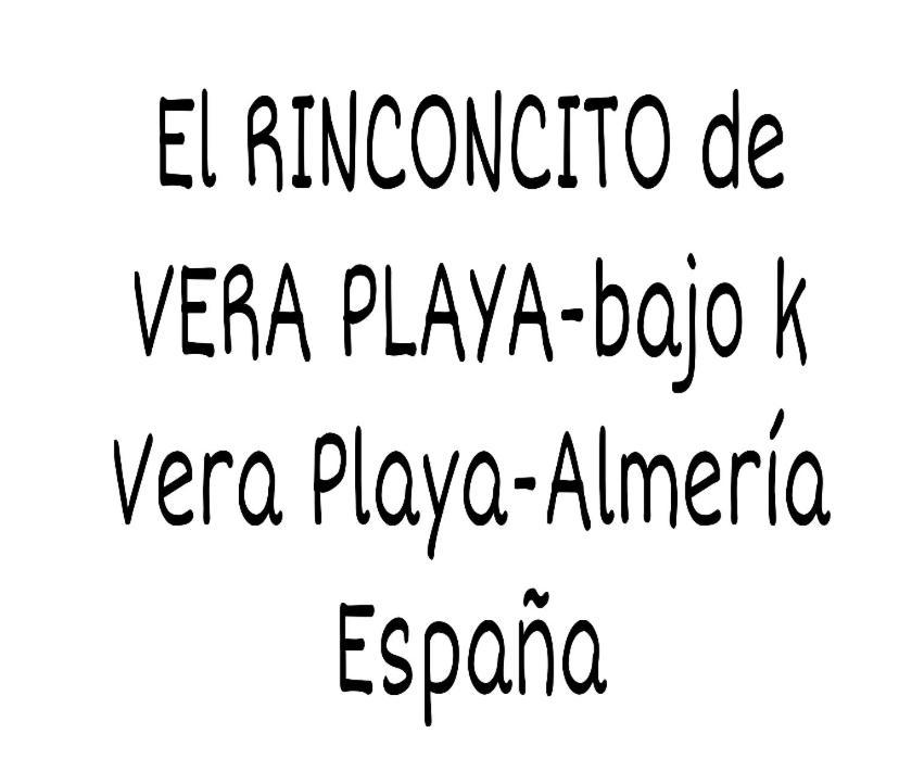 El Rinconcito De Vera Playa - Bajo K Exterior foto